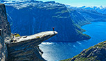 Trolltunga à Odda sur le lac Ringedalsvatnet